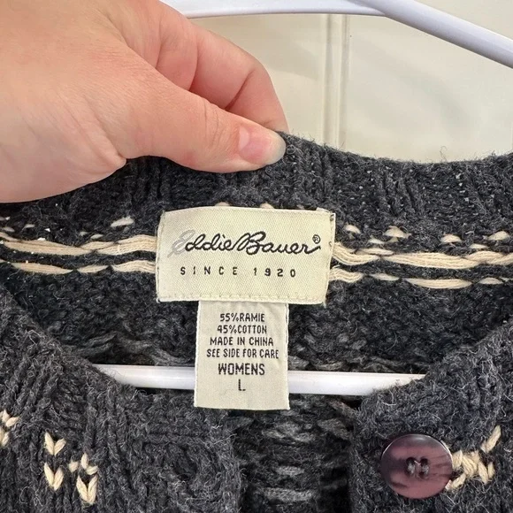 Vintage Eddie Bauer Cardigan - Picture 2 of 7